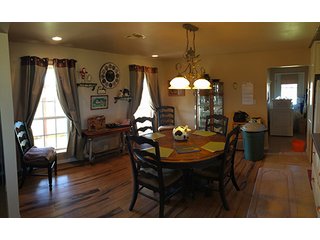 Dining Room - LAND & MINERAL ACRES OKLAHOMA AUCTION, 588+/- Land & Producing Mineral Acres offered in 24 Tracts in Okmulgee County